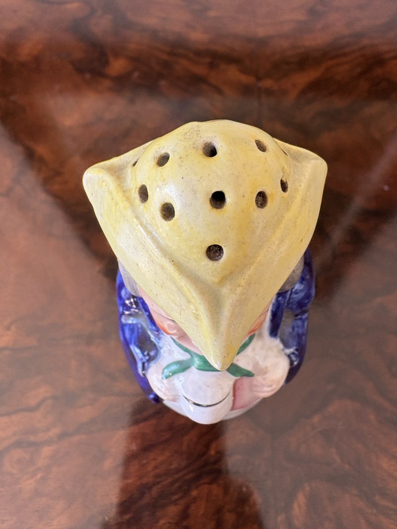 Antique Victorian Staffordshire Toby Pepperpot Figure - Image 7